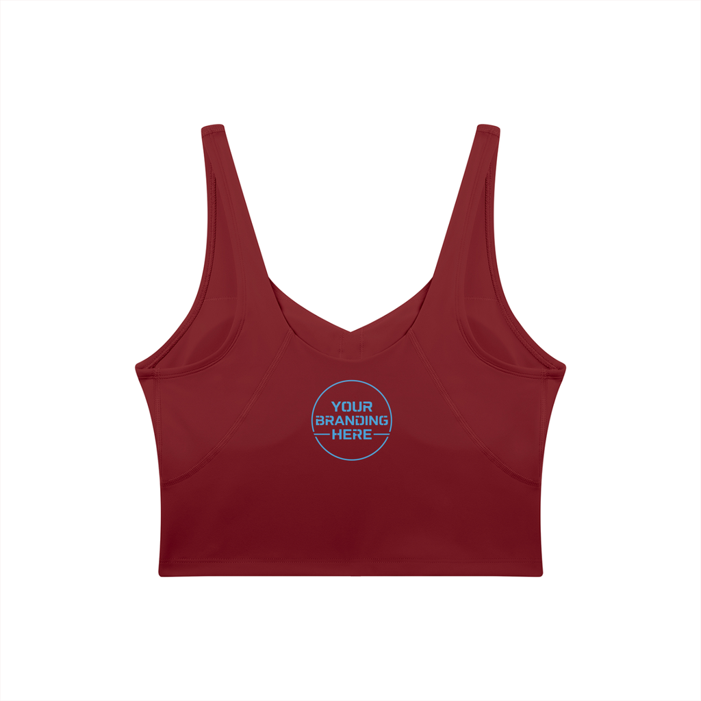 Women's V-Neck Yoga Sports Bra - WT0125-O001-V2
