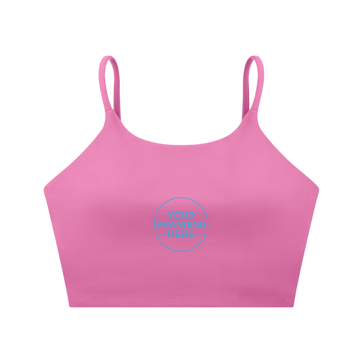 Spaghetti Strap Yoga Sports Bra - WT0073-O001-V3