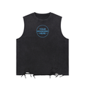 Snow Washed Raw-Hem Tank Top - RB0013-C001-V2