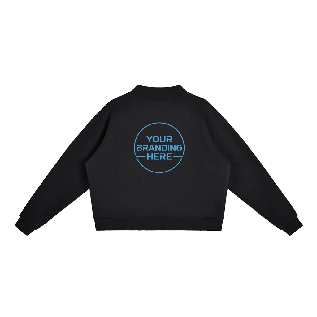 Essential Fleece Mock-Neck Crew Sweatshirt - WW0004-P001-V4
