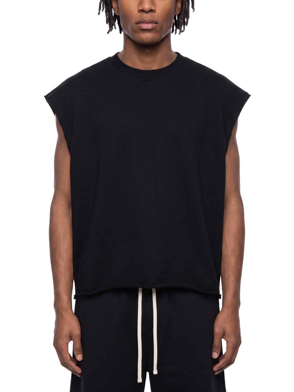 French Terry Boxy Tank Top - RB0003-C001-V5