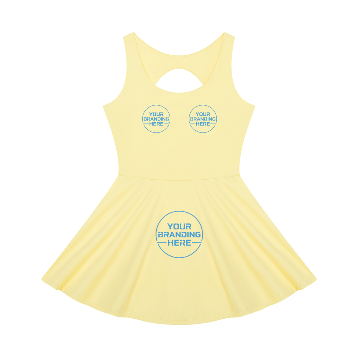 Women’s Open-Back Tennis Dress - WO0020-O001-V2