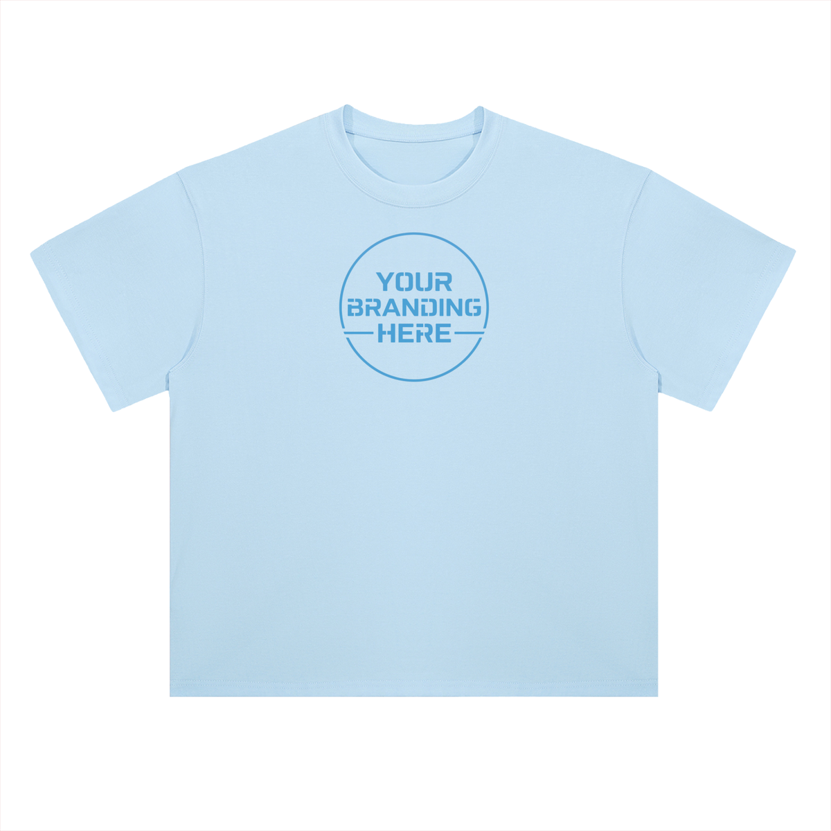 Heavyweight Drop Shoulder Cotton T-Shirt - RU0014-C001-V7