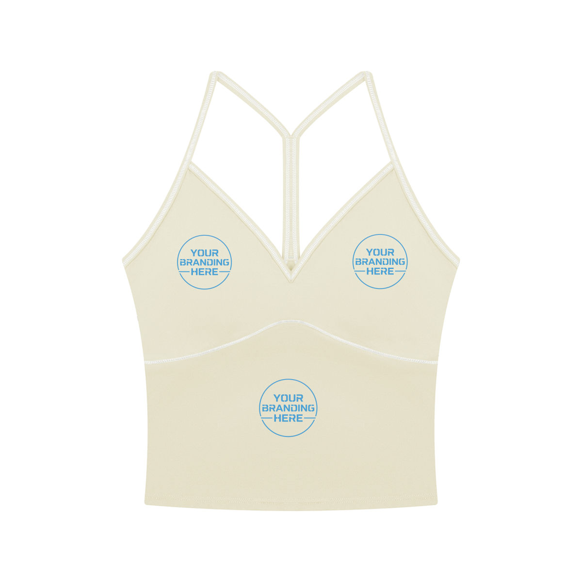 Women's Topstitch Yoga Tank Top - WT0269-O001-V2