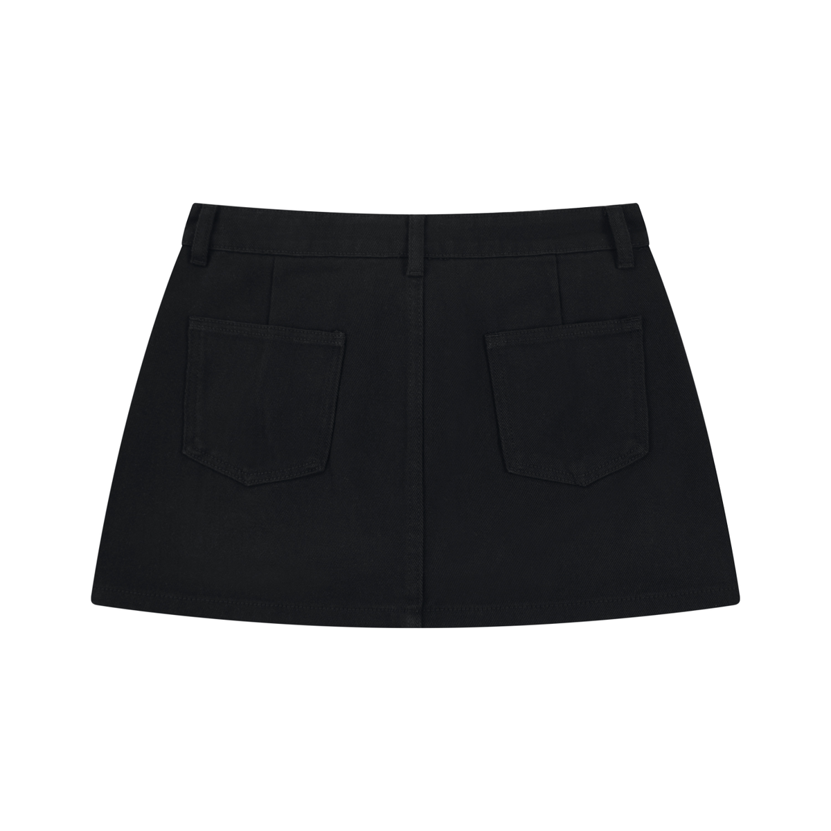 Women's Studded Denim Mini Skirt - WB0079-C001-V2