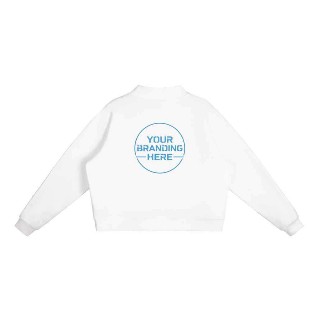 Essential Fleece Mock-Neck Crew Sweatshirt - WW0004-P001-V4
