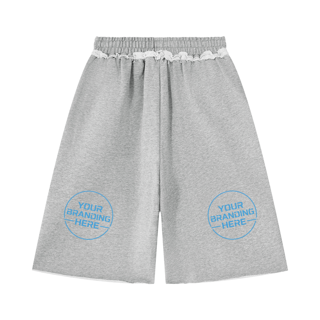 Unisex Heavyweight Raw Edge Shorts - UB0084-C001-V2