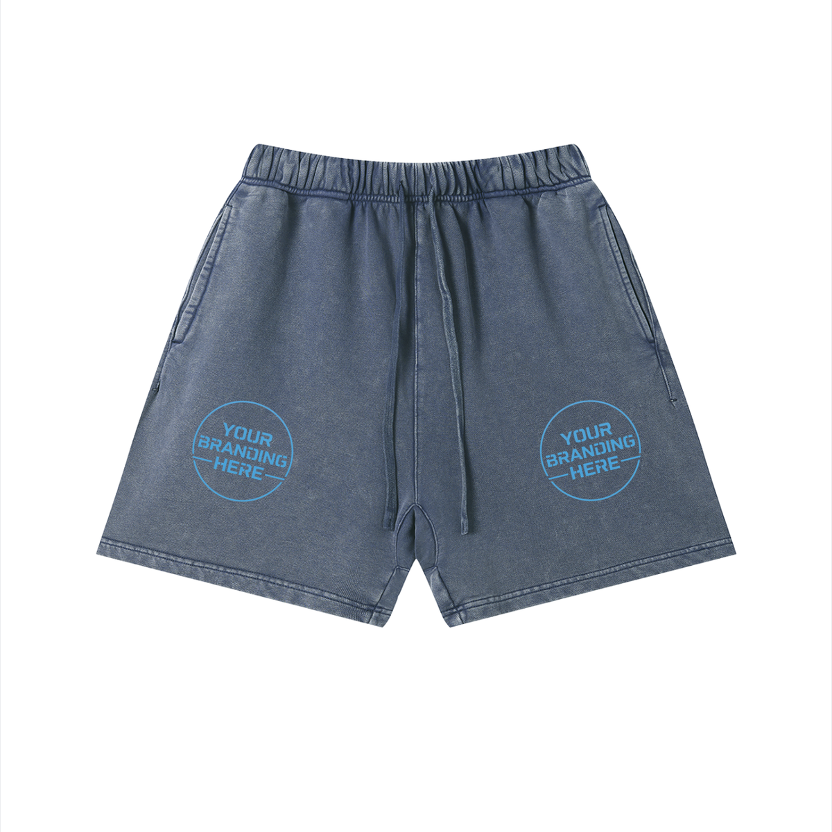 Unisex Vintage Wash Cotton Shorts - UB0031-C001-V3