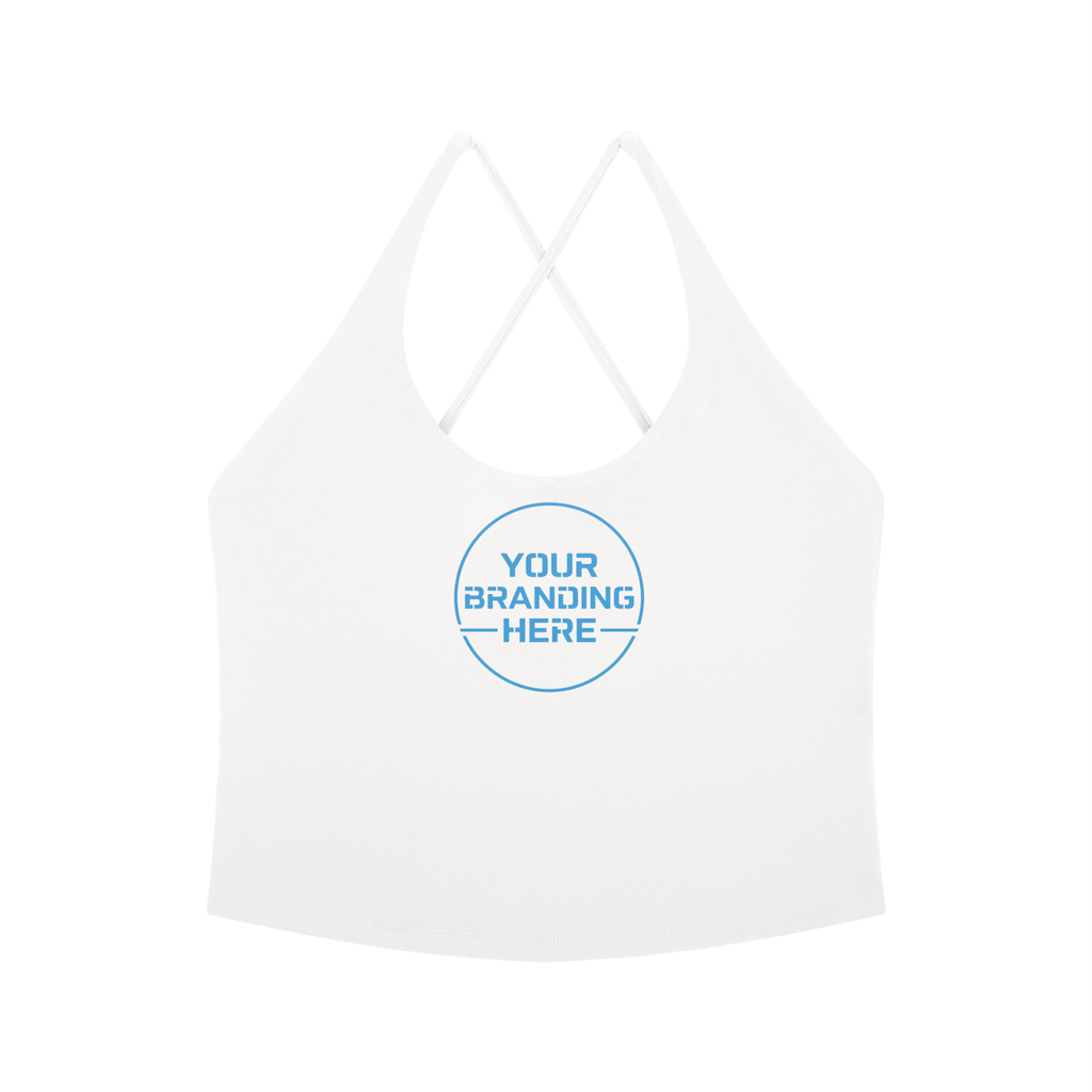 Women's Tight Halter Yoga Tank Top - WT0150-O001-V2