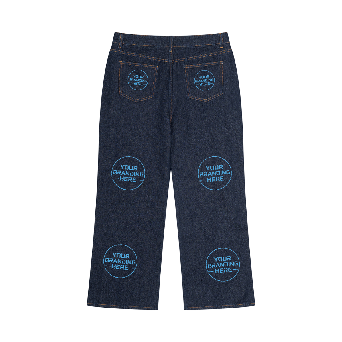 Men's Vintage Wash Denim Jeans - MB0048-C001-V3