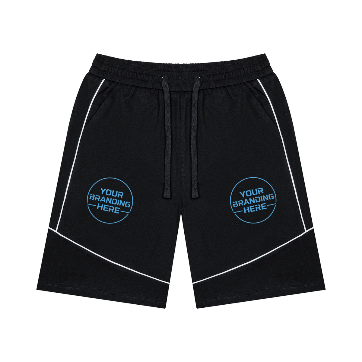 Unisex Piping Color Block Shorts - UB0081-C001-V2