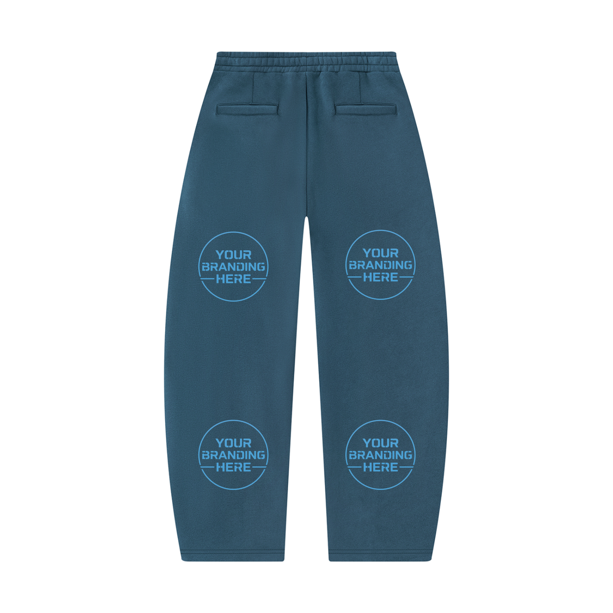 Unisex Barrel Leg Sweatpants - UB0051-P001-V2