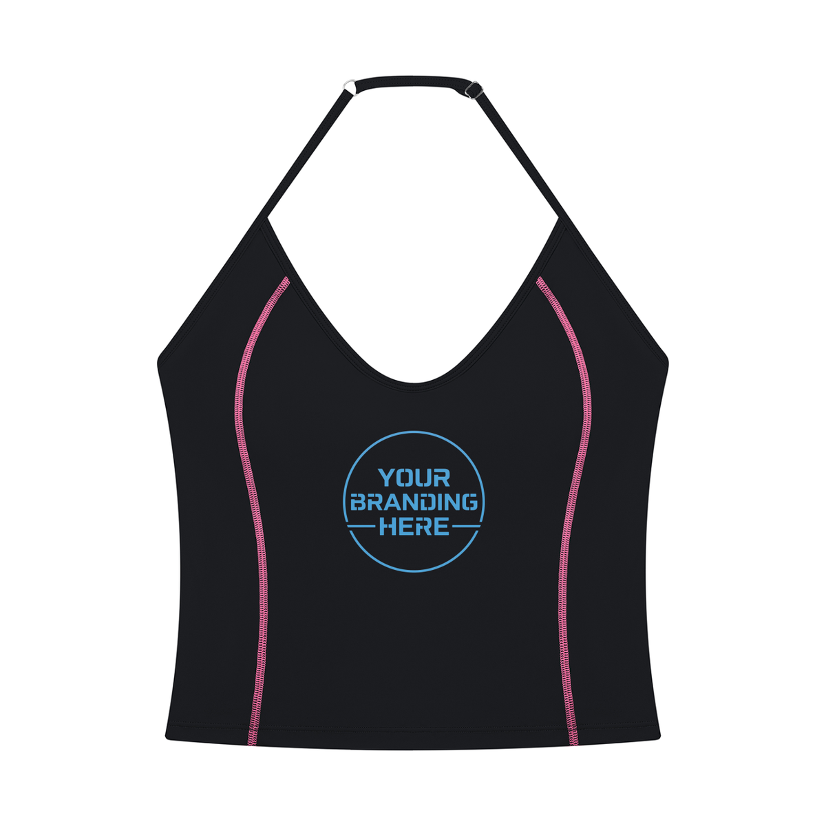 Women's Halter Neck Yoga Tank Top - WT0261-O001-V2