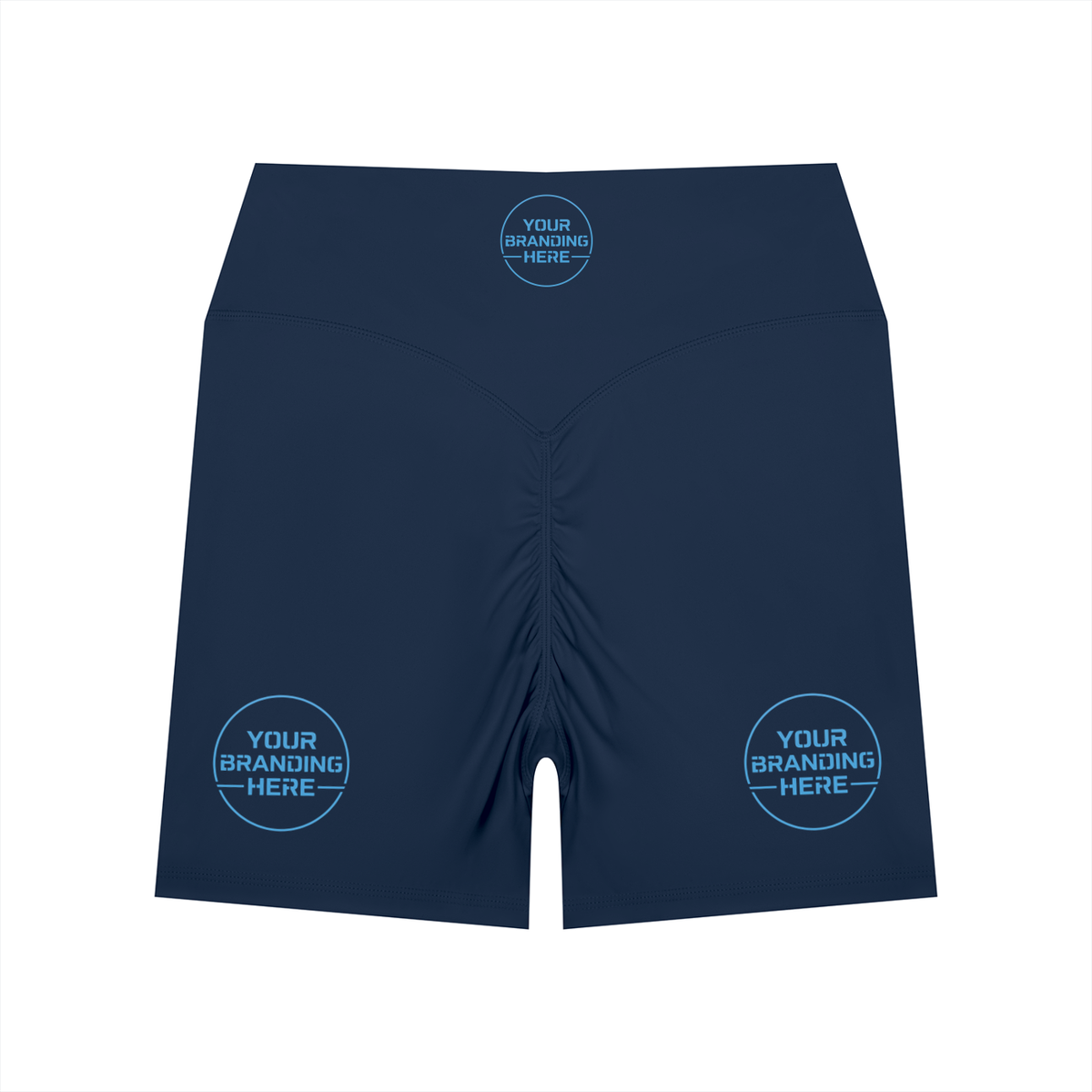 Women’s High Waisted Yoga Biker Shorts - WB0012-O001-V2