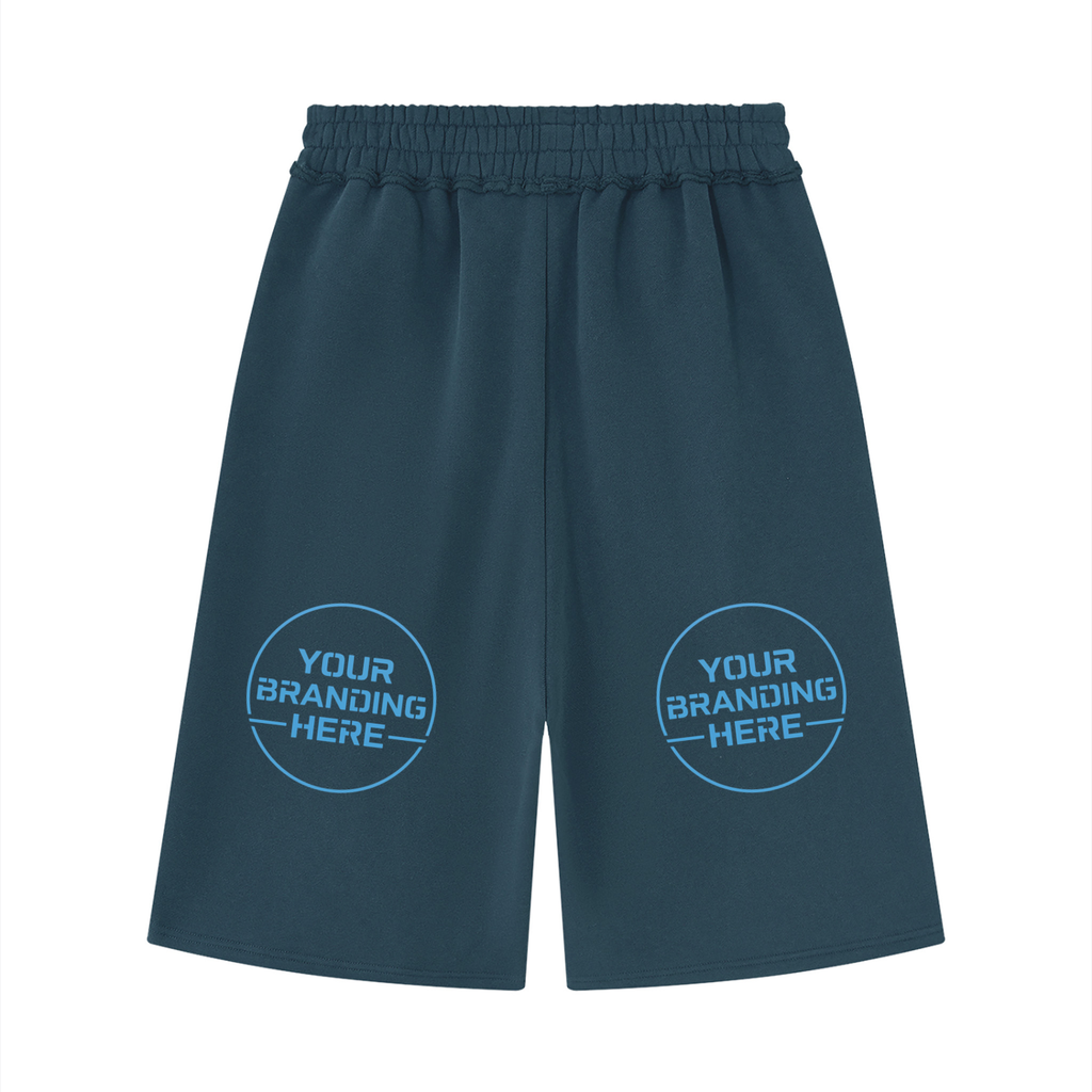 Unisex Raw Edge Fleece Shorts - UT0320-P001-V2