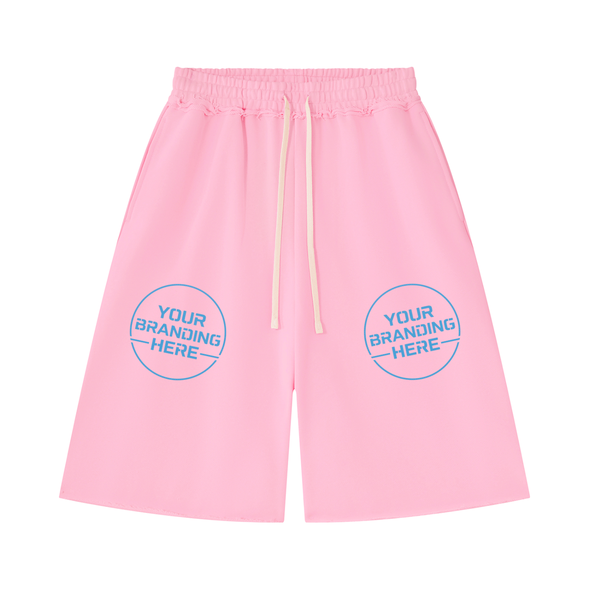 Unisex Heavyweight Raw Edge Shorts - UB0084-C001-V2