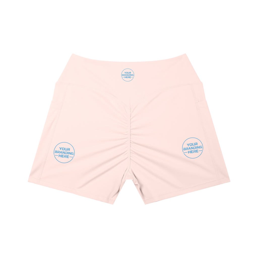 Women’s High Rise Pocket Yoga Shorts - WB0055-O001-V6