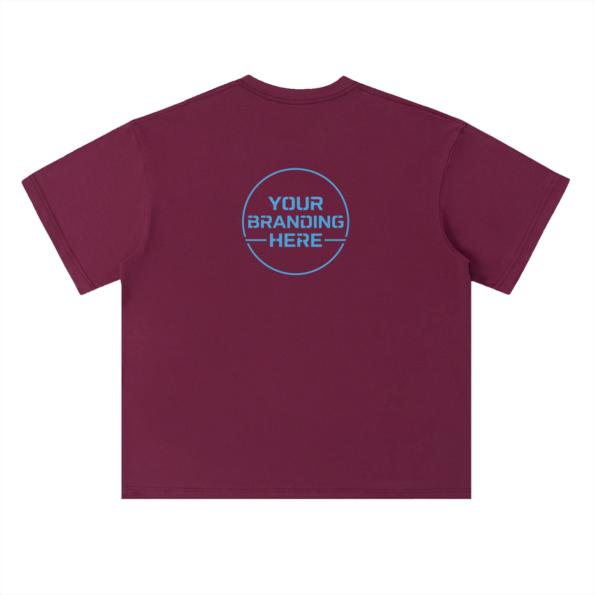 Heavyweight Drop Shoulder Cotton T-Shirt - RU0014-C001-V7