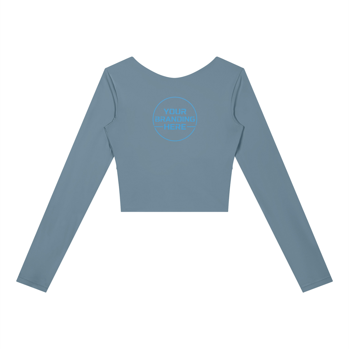 Women's Panelled Long Sleeve Yoga T-Shirt - WT0257-P001-V2