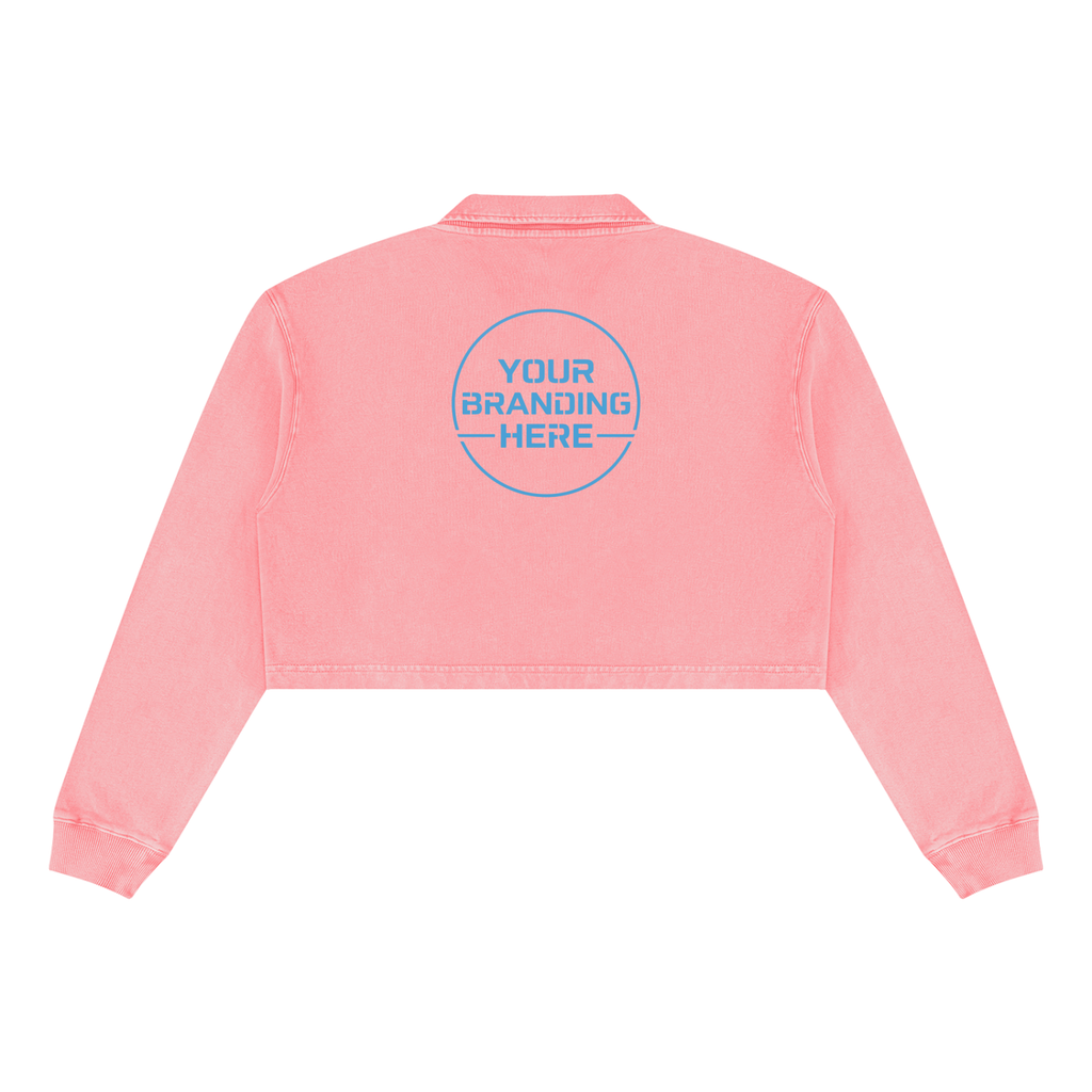 Women’s Vintage Wash Crop Sweatshirt - WT0264-C001-V2