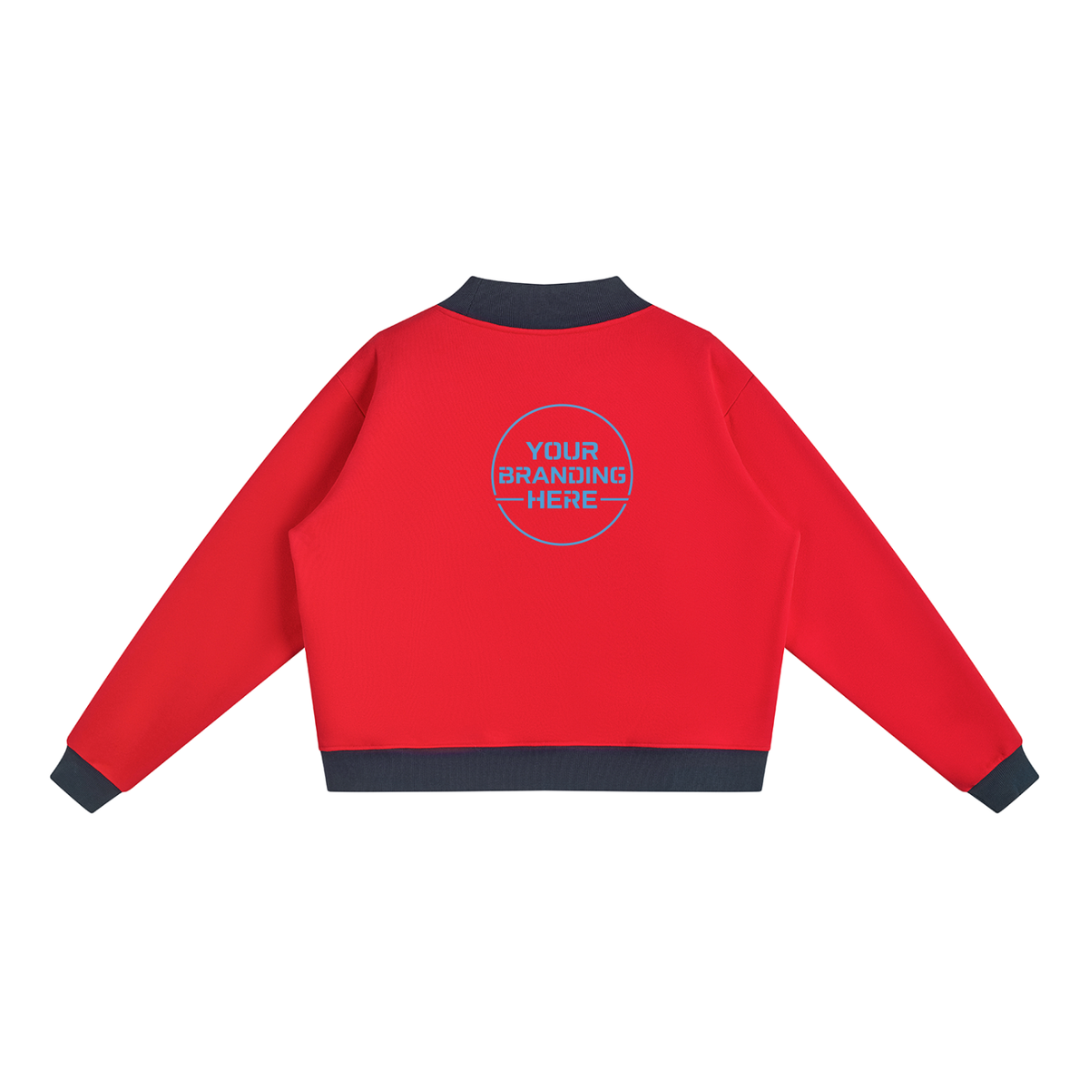 Women’s Mock Neck Crewneck Sweatshirt - WT0211-P001-V2
