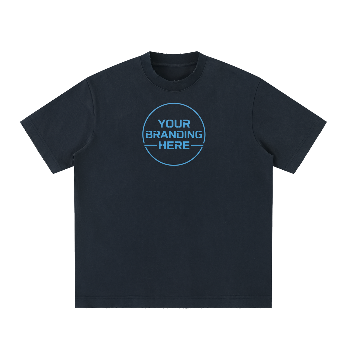 Heavyweight Vintage Washed Frayed T-Shirt - RT0022-C001-V8