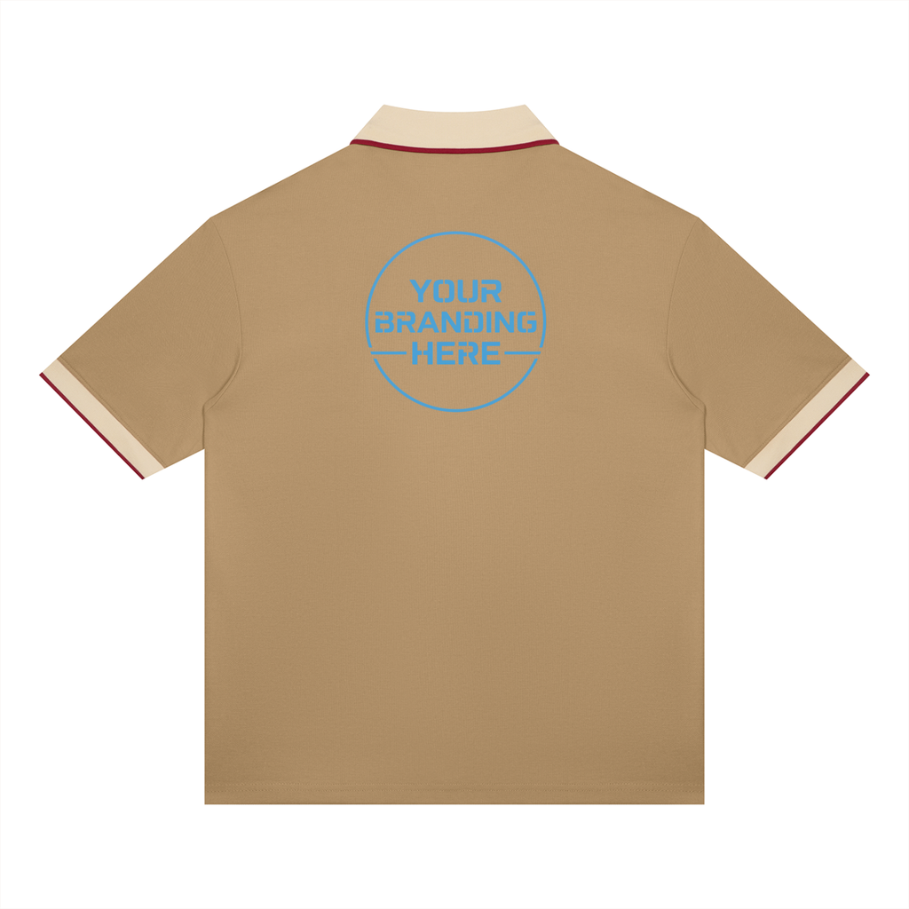 Unisex Color Block Polo Shirt - UT0267-C001-V2
