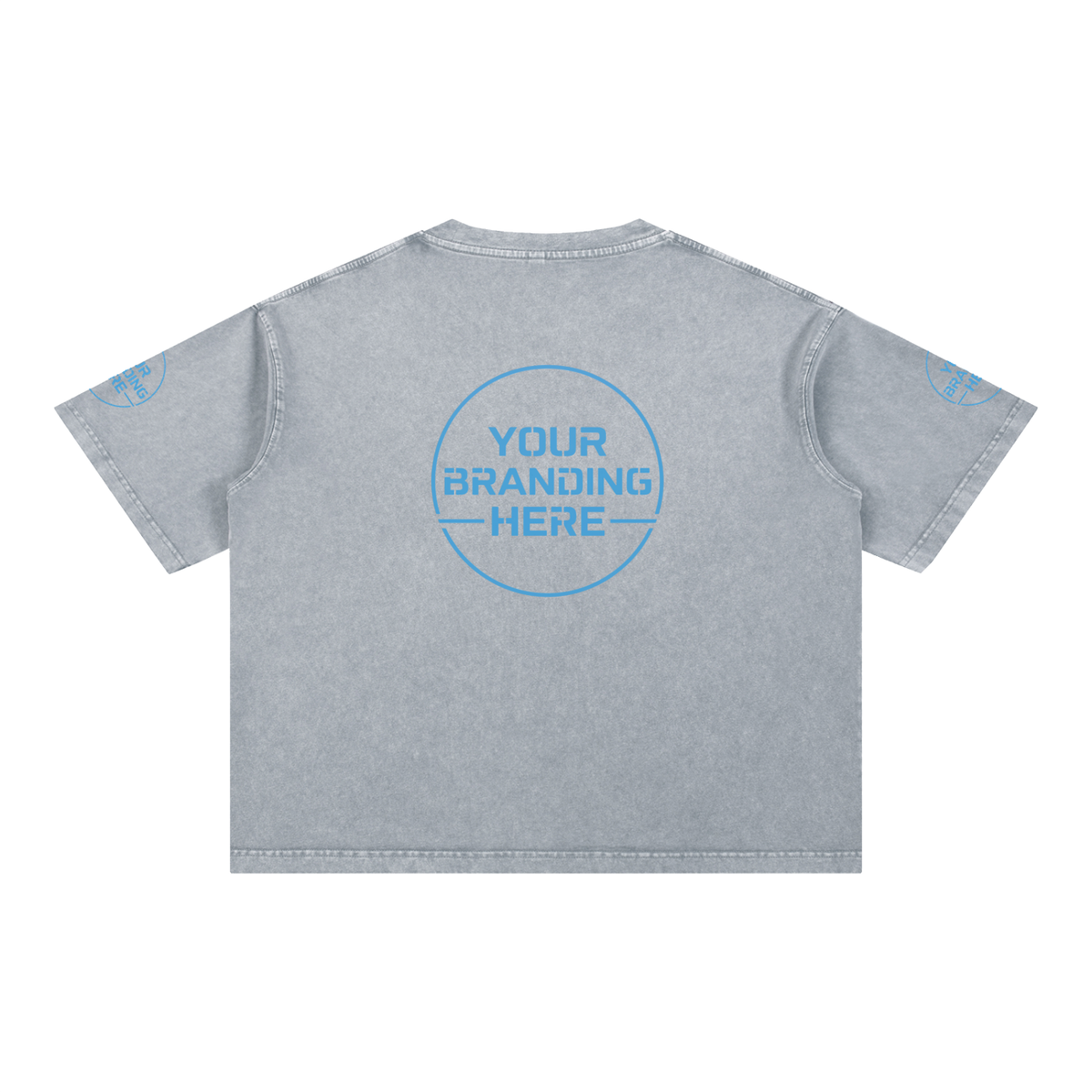 Mineral Wash Boxy Cotton T-Shirt - RT0076-C001-V4