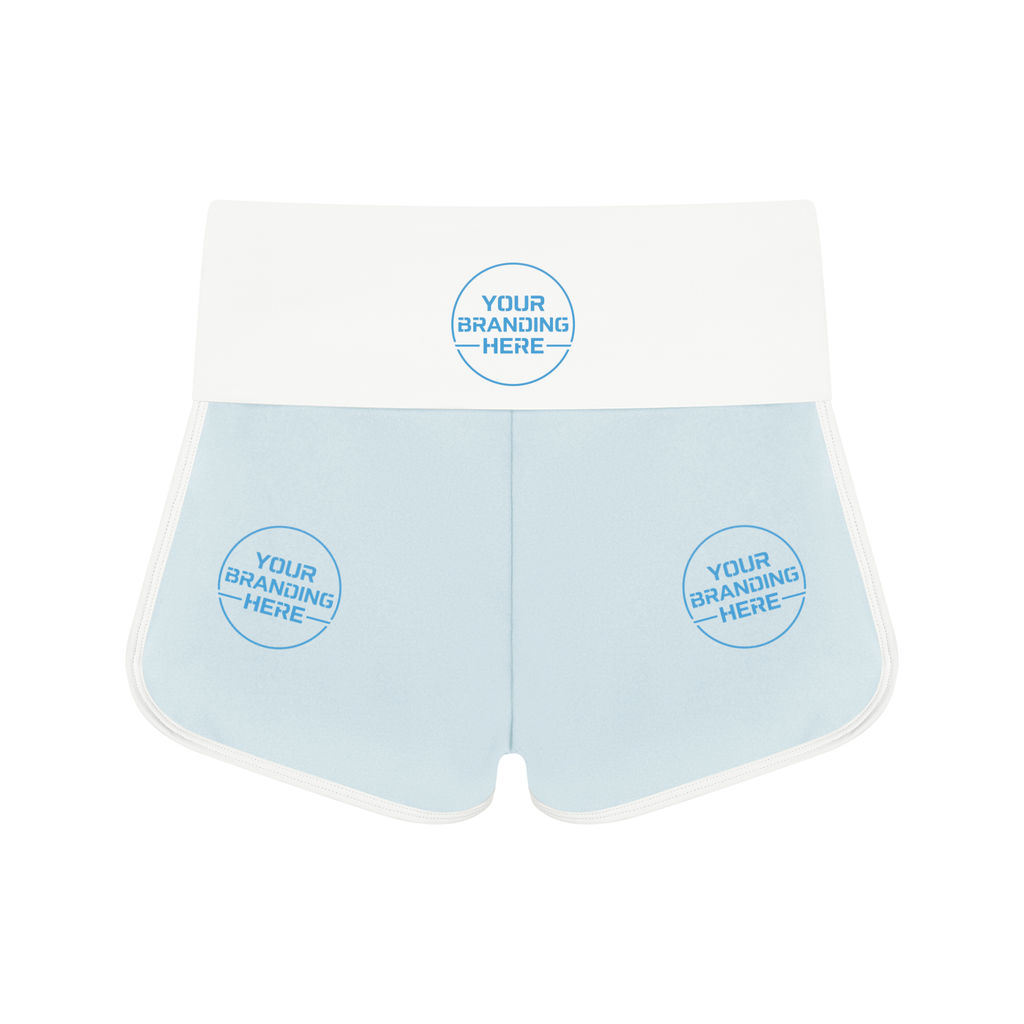 Women’s Color Block Yoga Shorts - WB0105-P001-V2