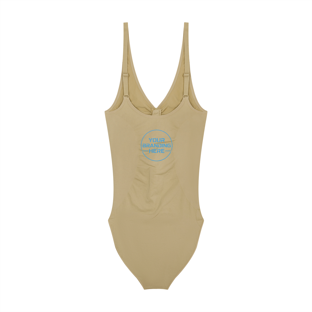 Women’s Full-Zip Ruched Bodysuit - WT0176-O001-V2