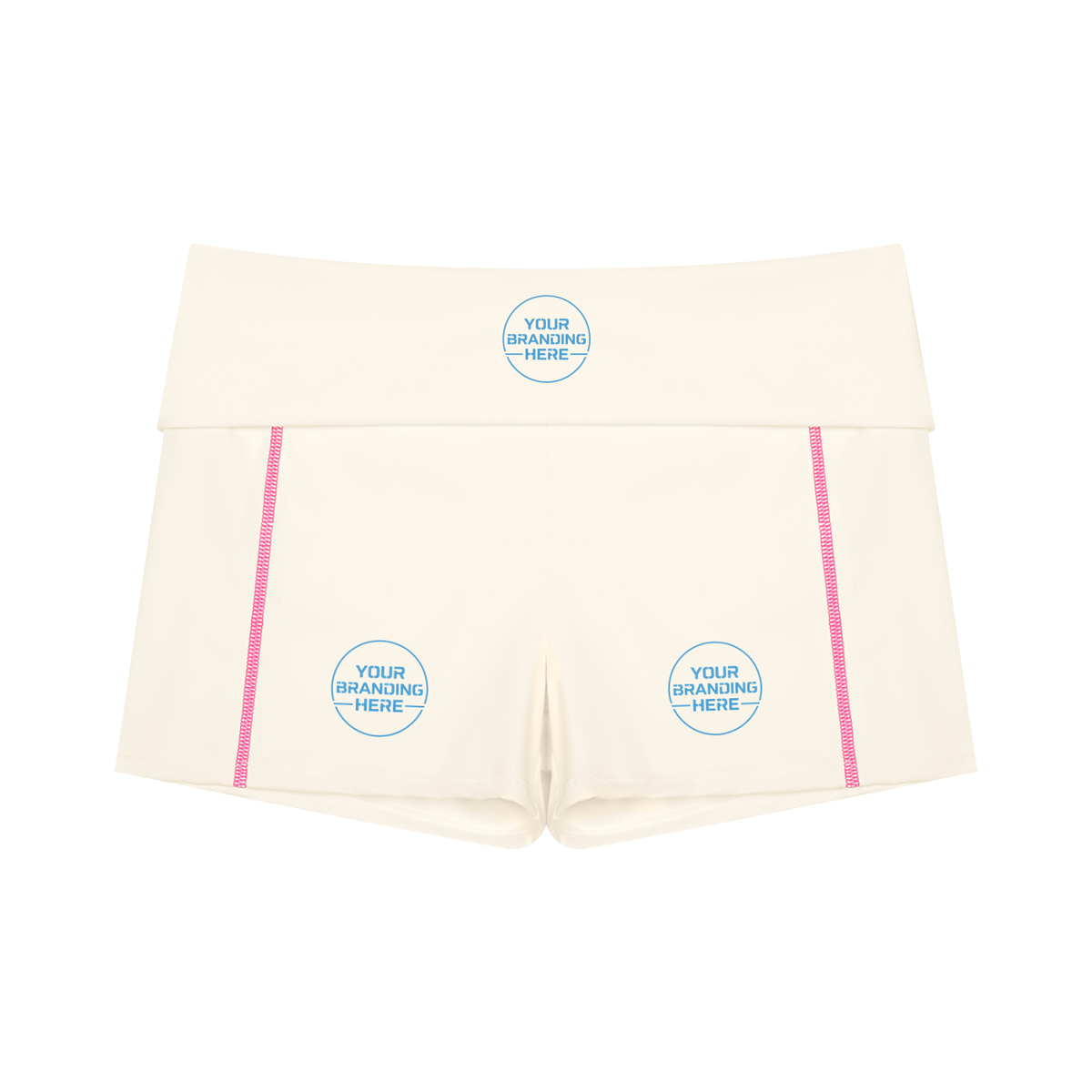 Women's High Waisted Yoga Biker Shorts - WB0098-O001-V2