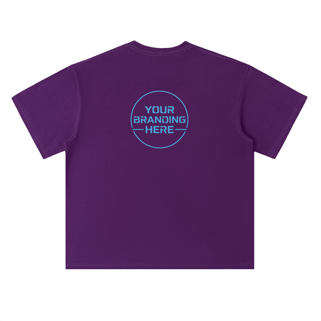 Heavyweight Drop Shoulder Cotton T-Shirt - RU0014-C001-V7