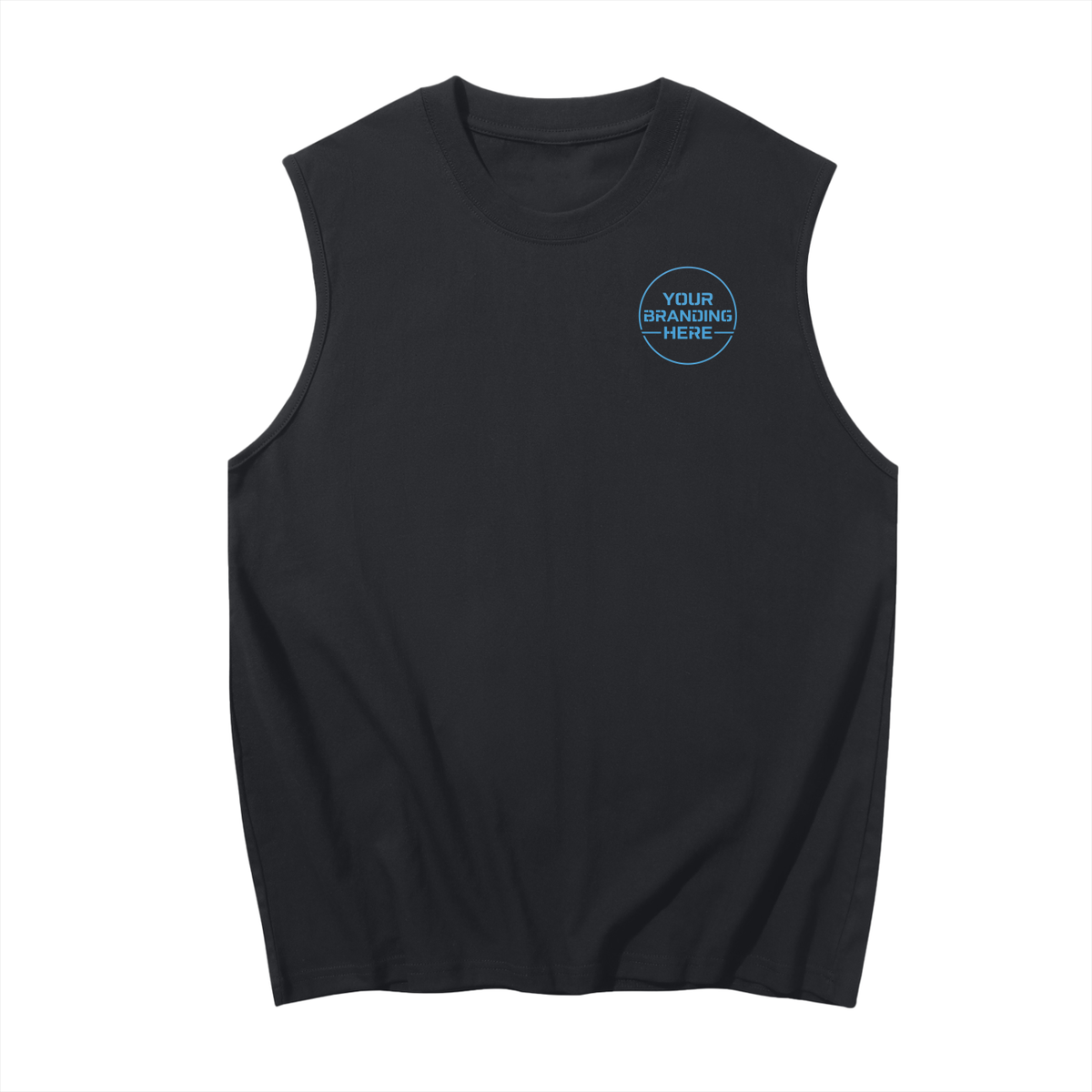 Men's Sleeveless Cotton Tank Top - RU0006-C001-V5