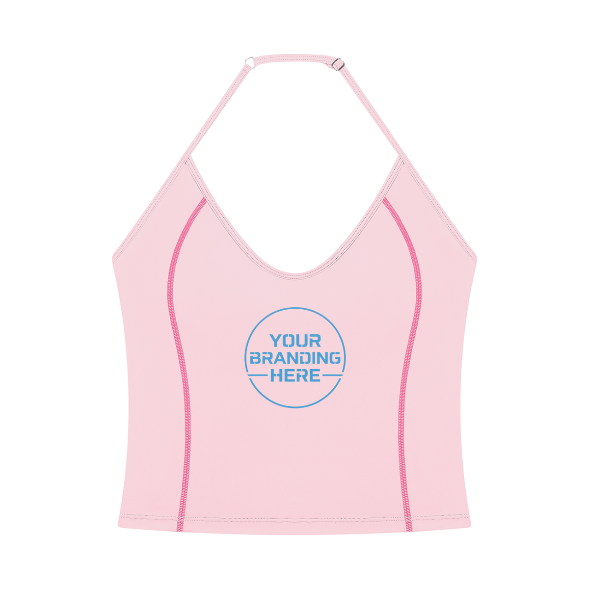 Women's Halter Neck Yoga Tank Top - WT0261-O001-V2