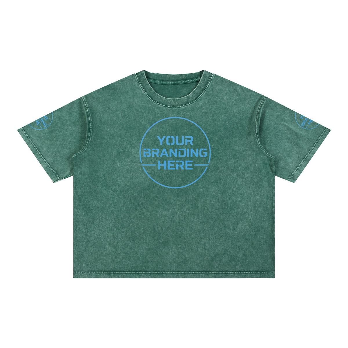 Mineral Wash Boxy Cotton T-Shirt - RT0076-C001-V4