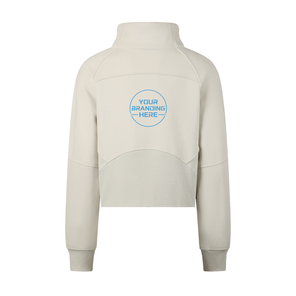 Cropped Half-Zip Sweatshirt - RP0007-P001-V2