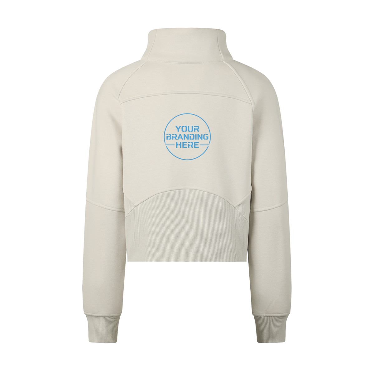 Cropped Half-Zip Sweatshirt - RP0007-P001-V2