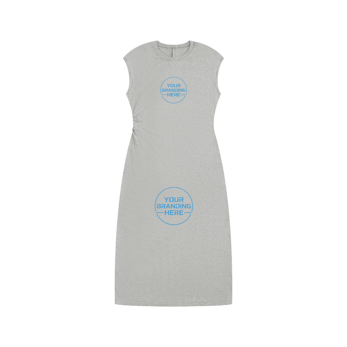 Women’s Ruched Sleeveless Dress - WO0017-C001-V2