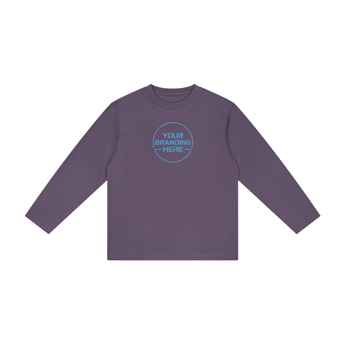 Kid's Drop Shoulder Long Sleeve T-Shirt - KT0007-C001-V2