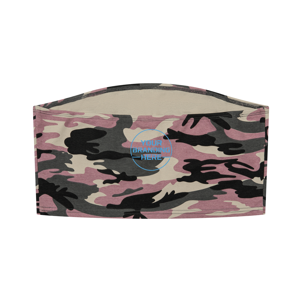 Women’s Camo Cropped Tube Top - WT0210-C001-V2
