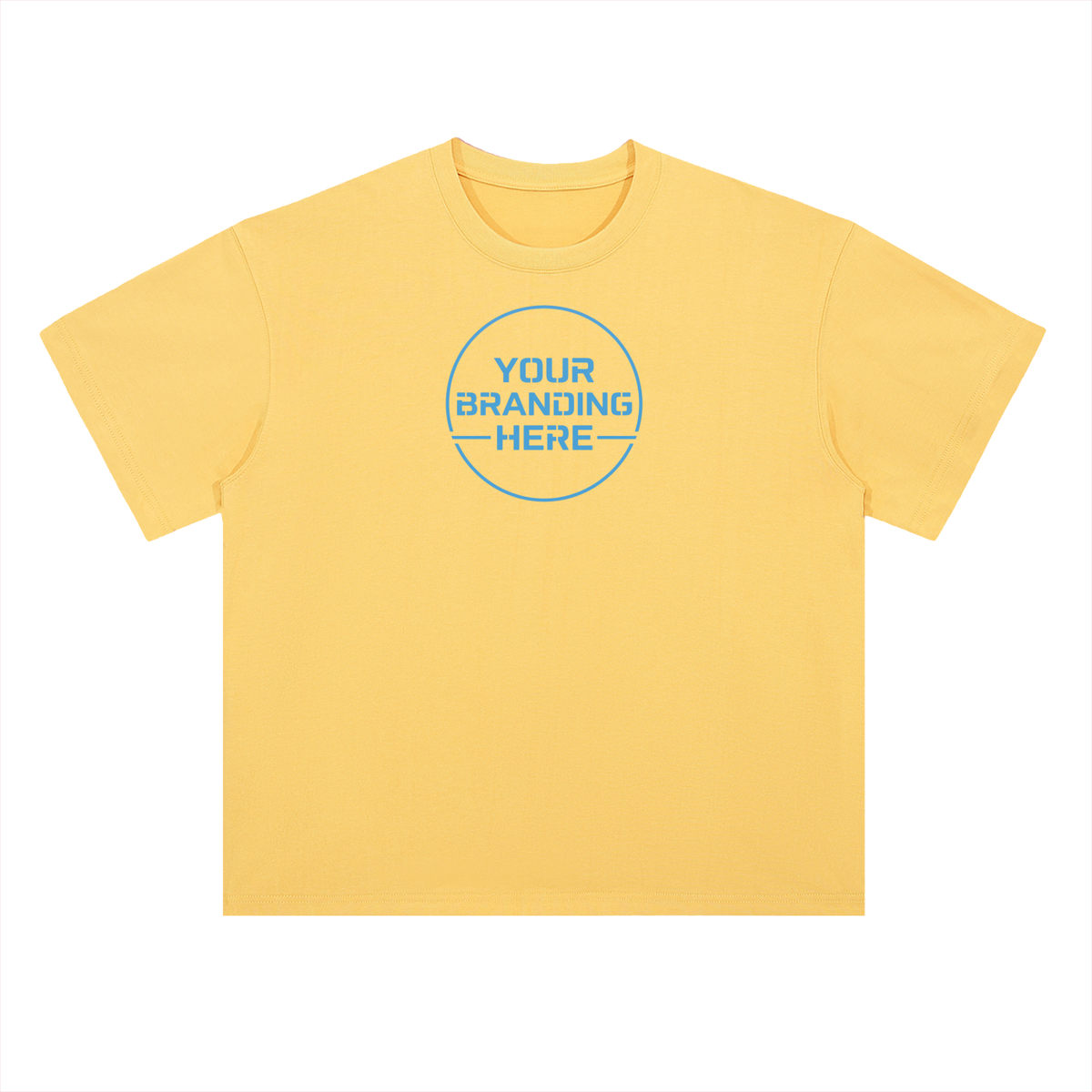 Heavyweight Drop Shoulder Cotton T-Shirt - RU0014-C001-V7