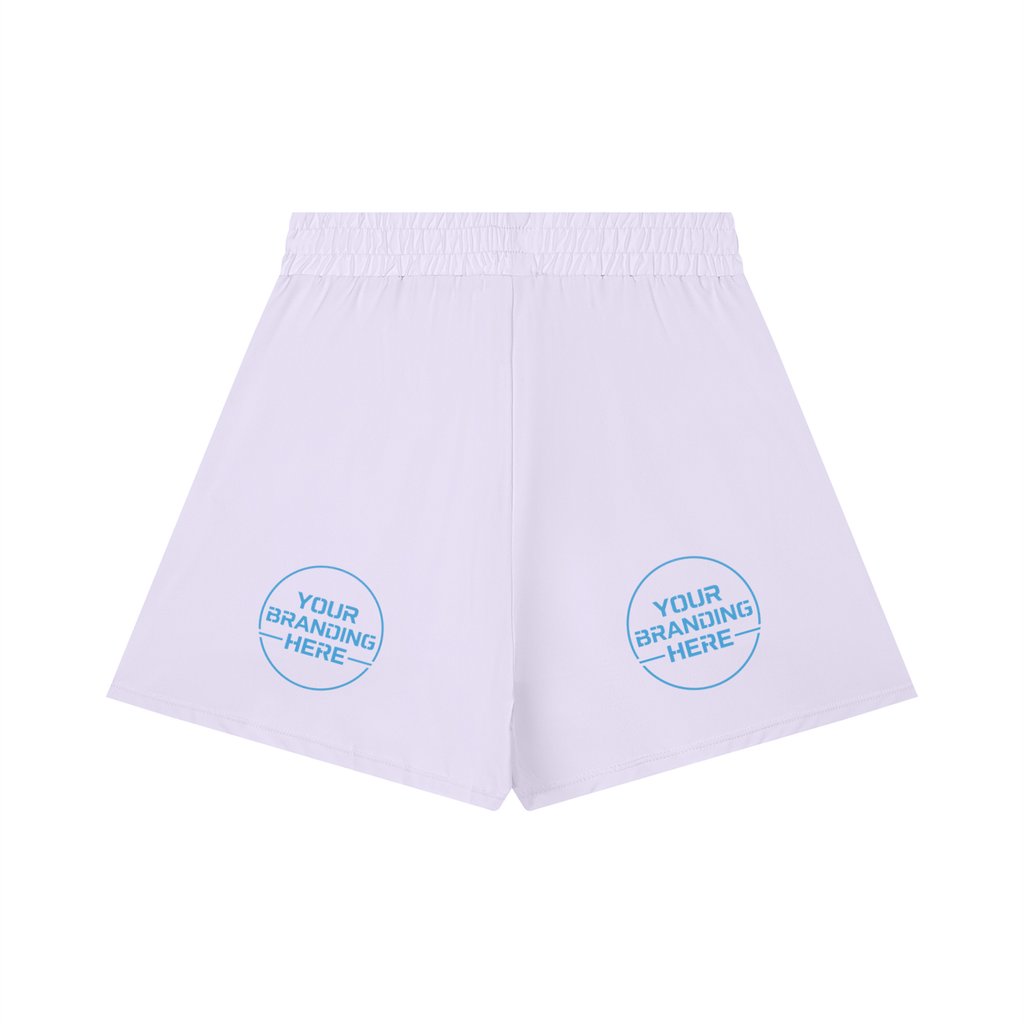 Women's Ruched Yoga Shorts - WB0100-P001-V2