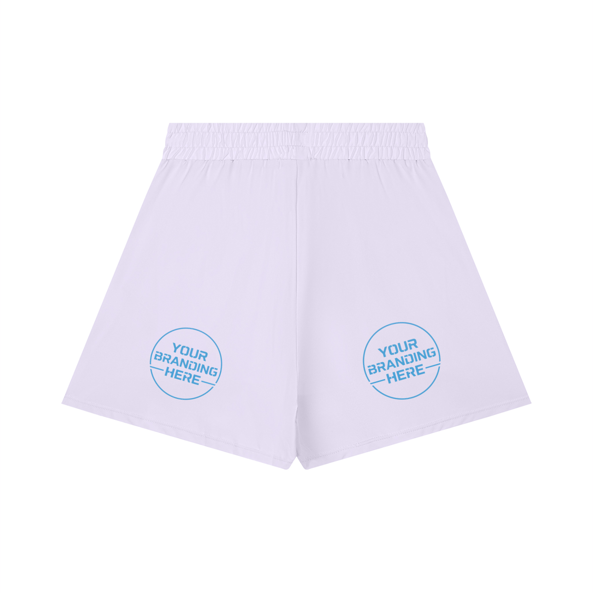 Women's Ruched Yoga Shorts - WB0100-P001-V2