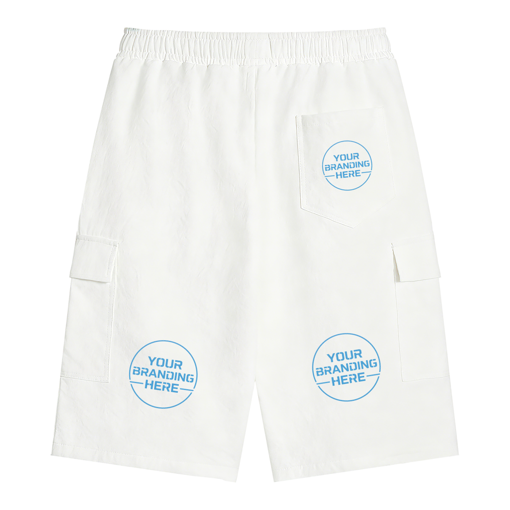 Unisex Drawstring Cargo Shorts - UB0025-P001-V2