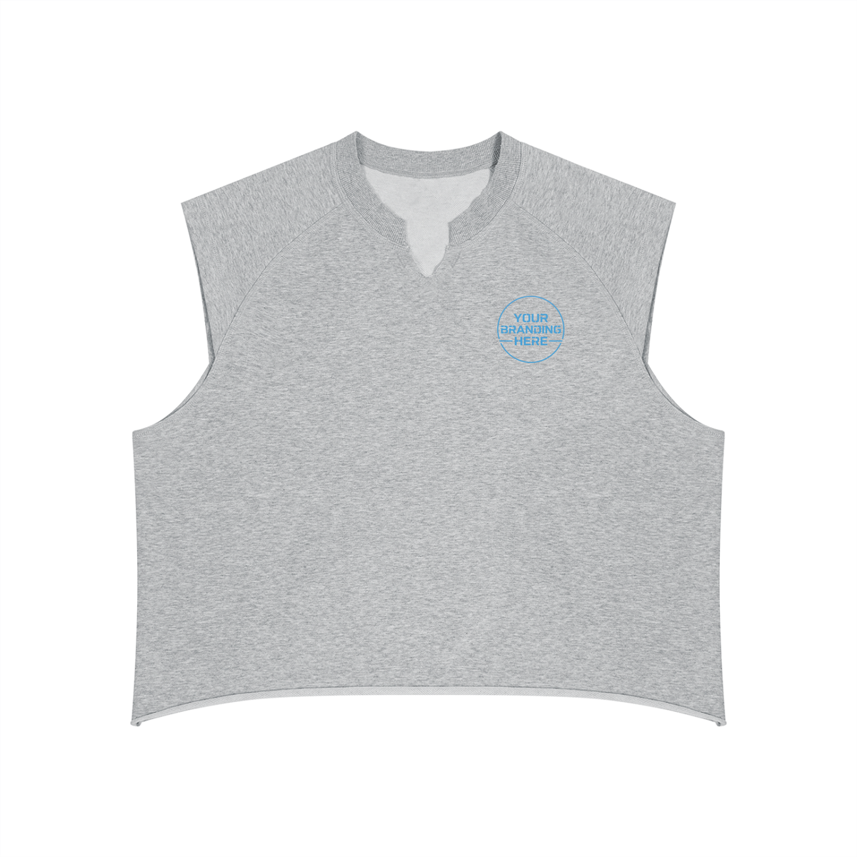Men’s Boxy Raw Hem Tank Top - MT0058-C001-V2
