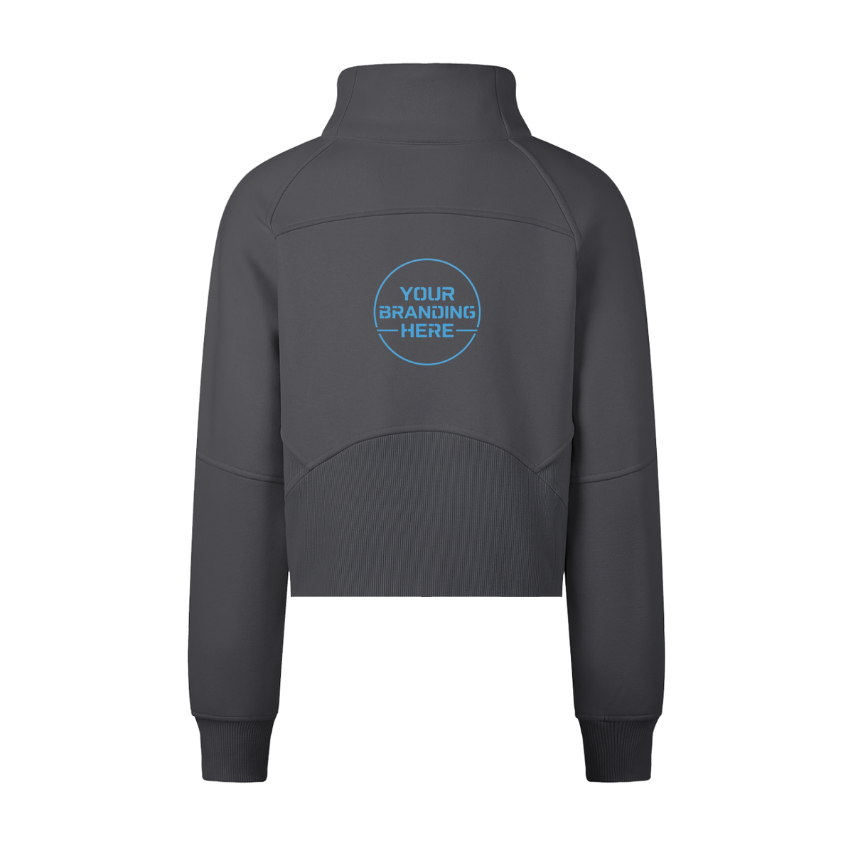 Cropped Half-Zip Sweatshirt - RP0007-P001-V2