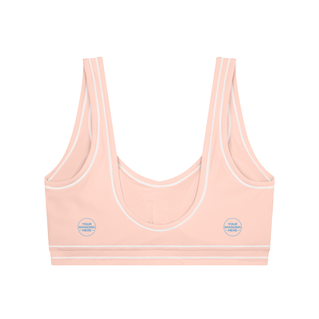 Women’s Topstitching Yoga Sports Bra - WT0179-O001-V2