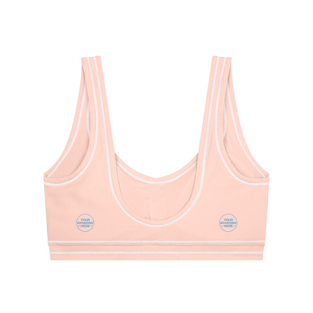 Women’s Topstitching Yoga Sports Bra - WT0179-O001-V2