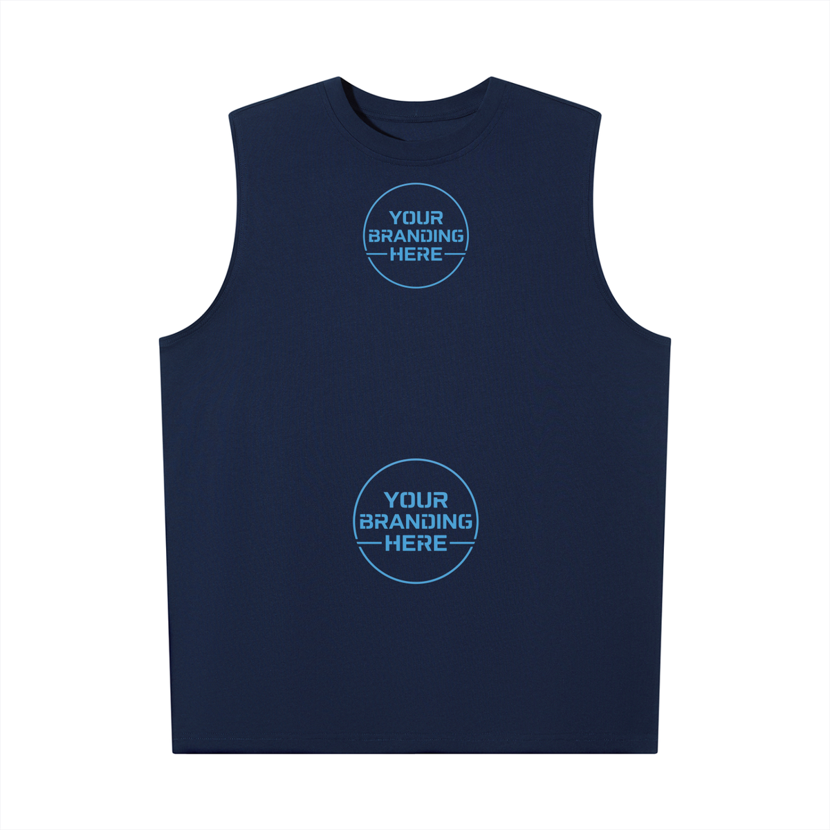 Men’s Oversized Cotton Tank Top - MT0035-C001-V3