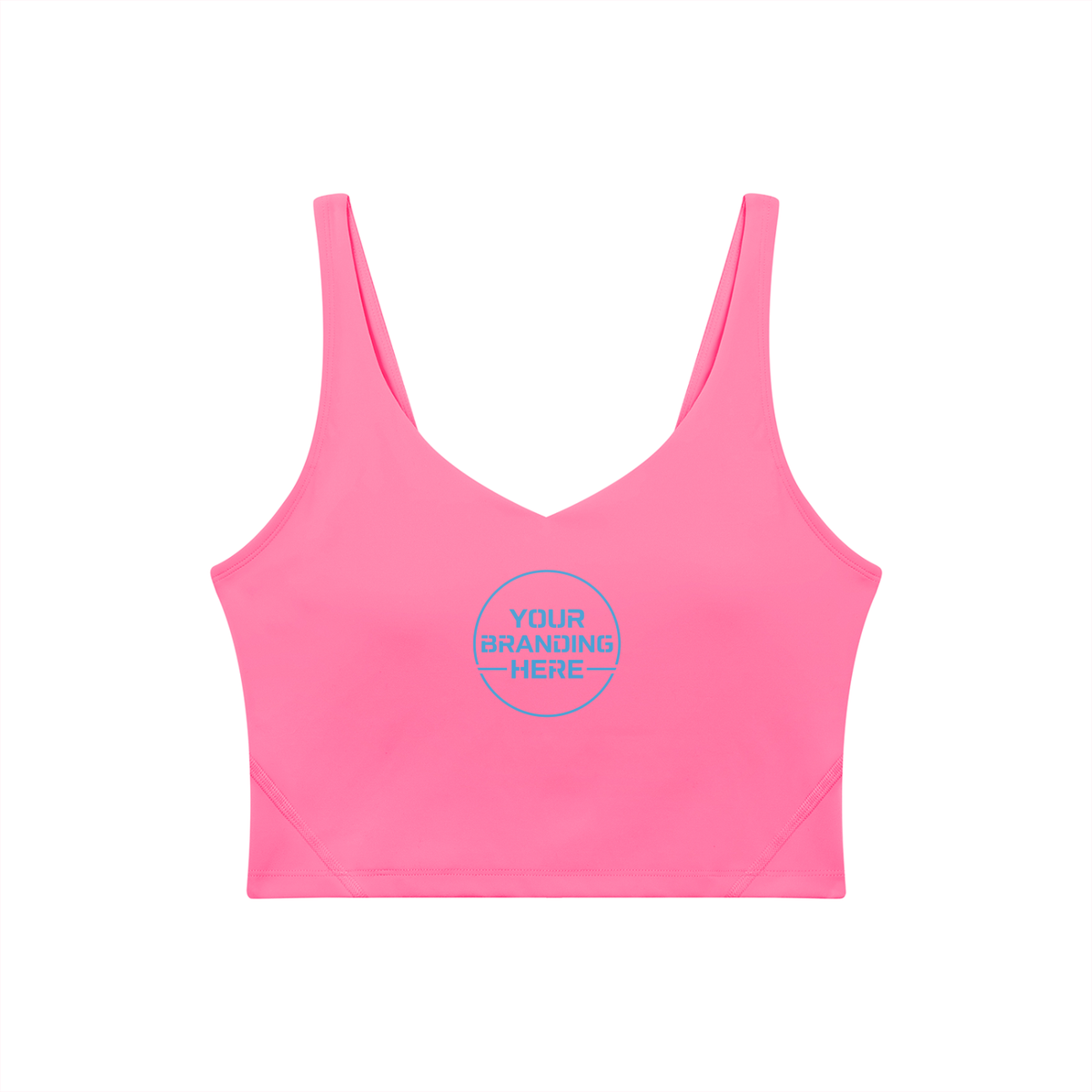 Women's V-Neck Yoga Sports Bra - WT0125-O001-V2
